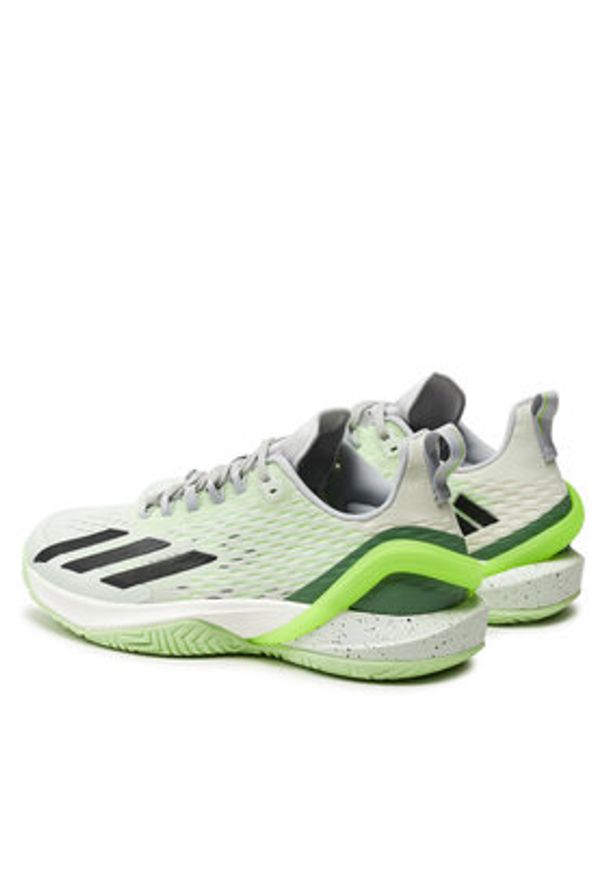 Adidas - adidas Buty do tenisa adizero Cybersonic Men IF0435 Zielony. Kolor: zielony. Materiał: mesh, materiał. Sport: tenis