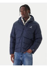 Nautica Kurtka zimowa Provo N1T04062 Granatowy Regular Fit. Kolor: niebieski. Materiał: syntetyk. Sezon: zima