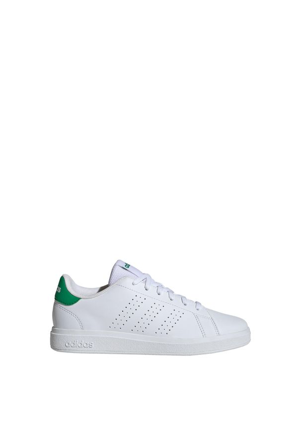 Sneakersy Adidas Sport Advantage Base 2.0 J Dzieci. Okazja: na uczelnię, na co dzień. Kolor: zielony, biały, wielokolorowy. Model: Adidas Advantage. Sport: joga i pilates