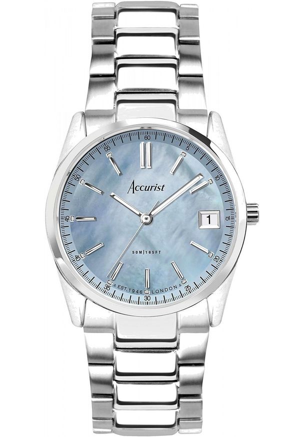Zegarek Acappella Zegarek damski Accurist 74002 srebrny. Kolor: srebrny