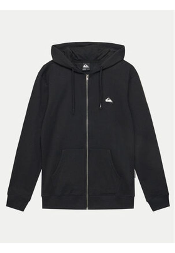 Quiksilver Bluza EQYFT04952 Czarny Regular Fit. Kolor: czarny. Materiał: bawełna
