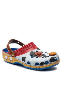 Crocs Klapki Toy Story Woody Classic Clog 209446 Niebieski. Kolor: niebieski
