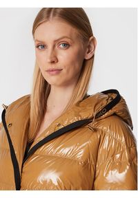 Pinko - PINKO Kurtka zimowa Ida 1G18CY A00N Brązowy Regular Fit. Kolor: brązowy. Materiał: syntetyk. Sezon: zima