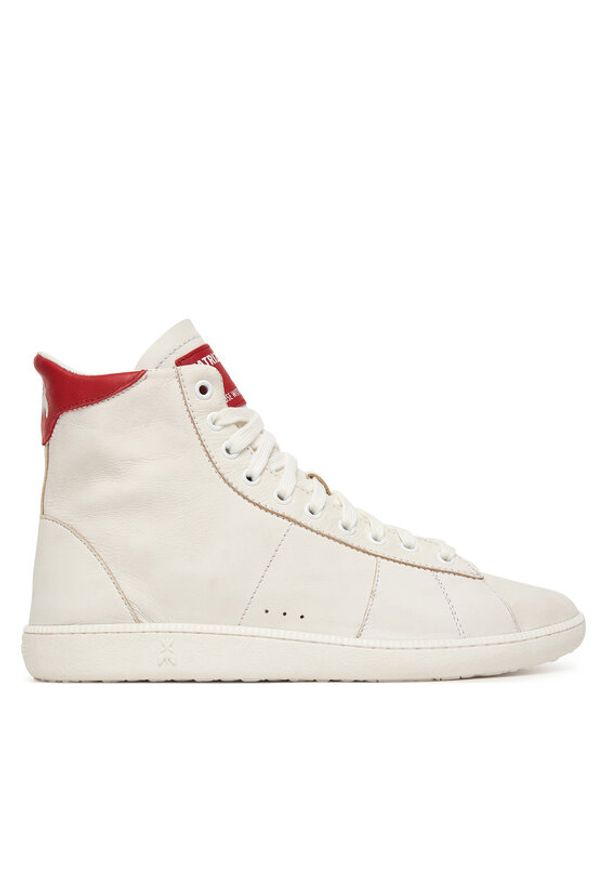 Patrizia Pepe Sneakersy 2Z0073/L150-FF69 Biały. Kolor: biały. Materiał: skóra