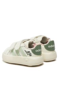 Adidas - adidas Sneakersy Dino Grand Court 2.0 JI3898 Biały. Kolor: biały. Materiał: skóra #4