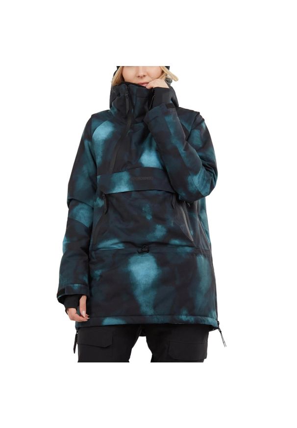 FUNDANGO - Damska płaska kurtka Fundango Hooper. Kolor: niebieski. Sport: turystyka piesza