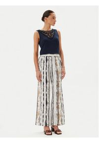 JDY Top Dodo 15296246 Granatowy Regular Fit. Kolor: niebieski. Materiał: syntetyk #4