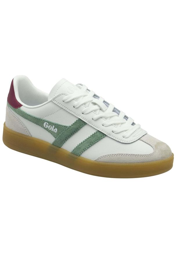 Sneakersy damskie Gola Viper Leather. Kolor: biały. Sport: turystyka piesza