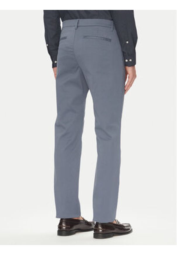 Calvin Klein Chinosy LV040EM633 Szary Slim Fit. Kolor: szary. Materiał: bawełna