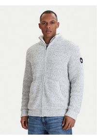 Quiksilver Kardigan Boketto EQYSW03324 Szary Regular Fit. Kolor: szary. Materiał: bawełna #1