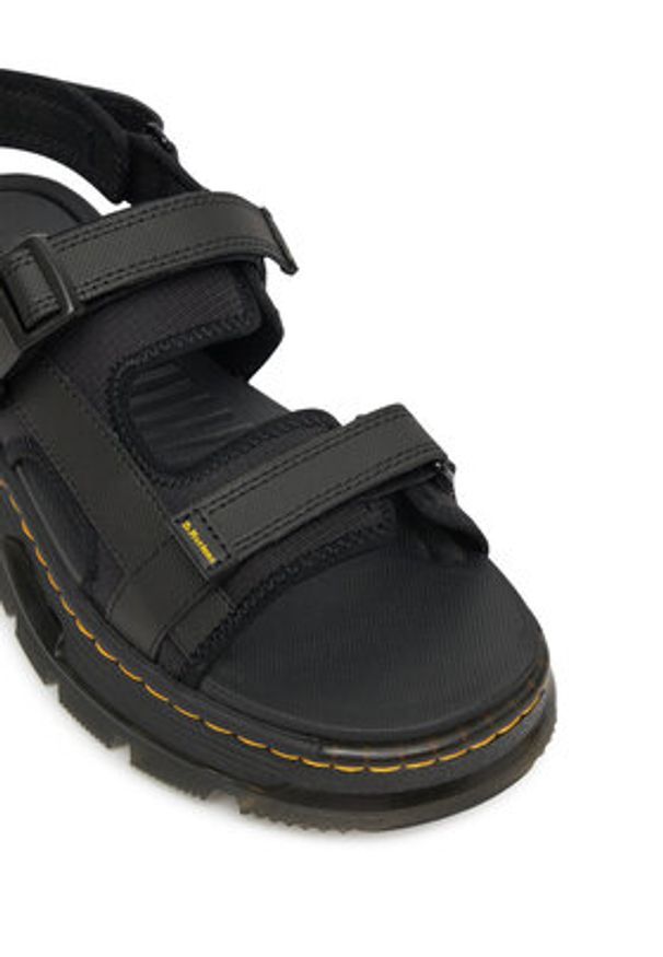 Dr. Martens Sandały DM31560001 Czarny. Kolor: czarny. Materiał: skóra