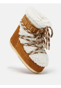 Moon Boot ICON LO Śniegowce damskie. Kolor: brązowy #4