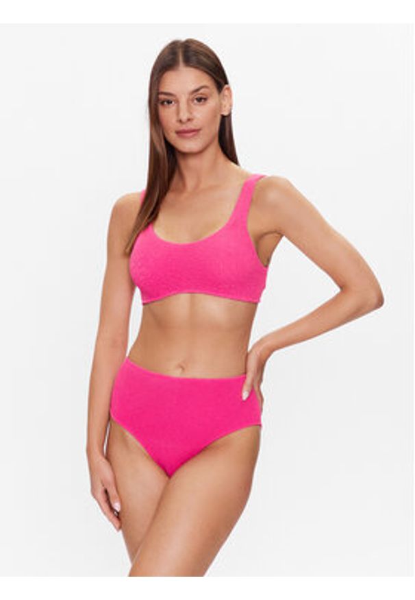 Etam Dół od bikini 6539790 Różowy. Kolor: różowy. Materiał: syntetyk