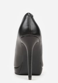 Born2be - Czarne Klasyczne Szpilki Vices z Wkładką ze Skóry Naturalnej Amarisse. Okazja: do pracy, na spotkanie biznesowe. Kolor: czarny. Materiał: skóra. Obcas: na szpilce. Styl: klasyczny #7
