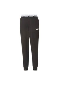 Spodnie sportowe damskie Puma Amplified. Kolor: czarny. Długość: długie #1