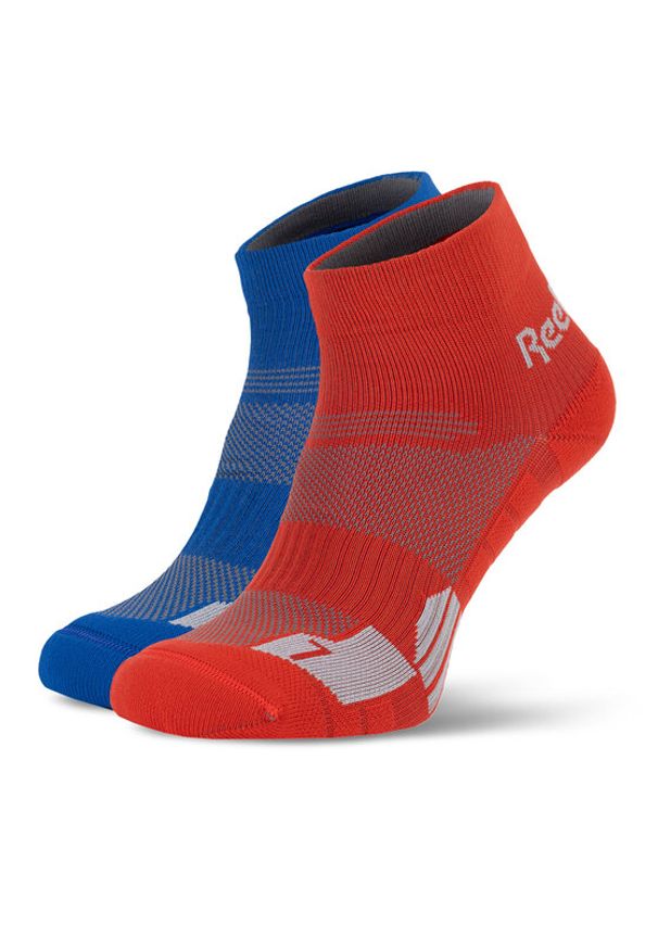 Reebok Skarpety krótkie R0396-SS24 (2-pack) Kolorowy. Materiał: poliester. Wzór: kolorowy
