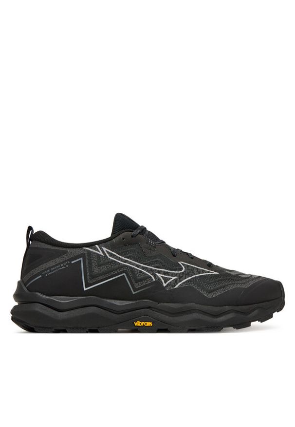 Mizuno Buty do biegania Wave Daichi 9 Gtx J1GJ2556 Czarny. Kolor: czarny. Materiał: skóra. Model: Mizuno Wave