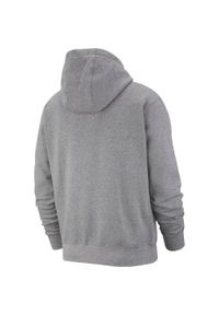 Bluza sportowa męska Nike Club Hoodie FZ. Kolor: szary. Materiał: bawełna, poliester
