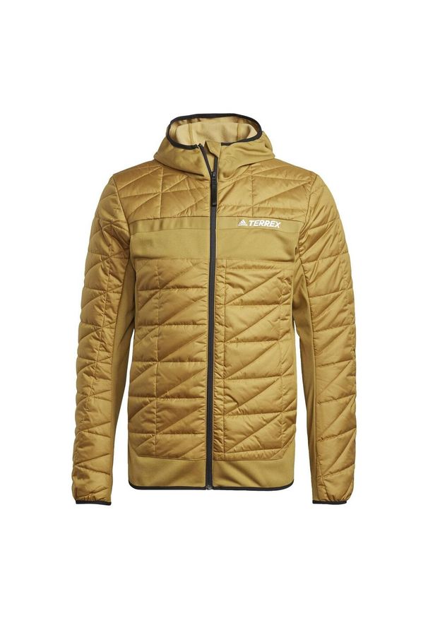 Adidas - Kurtka adidas Terrex Multi Primegreen Hybrid Insulated. Kolor: brązowy