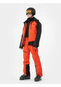 4f - Kurtka narciarska 4FPro membrana Dermizax 20000 męska - czerwona. Kolor: czerwony. Materiał: poliester, neopren, tkanina, mesh. Technologia: Dermizax. Sezon: zima. Sport: narciarstwo #2