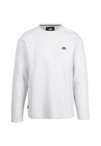 TRESPASS - Męska Bluza Calverley. Kolor: beżowy. Styl: sportowy. Sport: turystyka piesza
