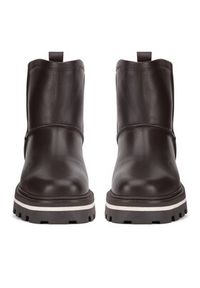 Gino Rossi Botki CASA-24FW302 Brązowy. Kolor: brązowy. Materiał: skóra #3