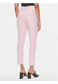 Kontatto Spodnie materiałowe CO901 Różowy Slim Fit. Kolor: różowy. Materiał: syntetyk #4