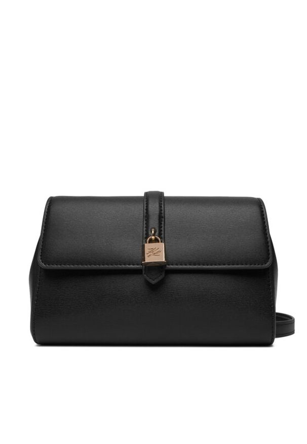 Karl Lagerfeld - KARL LAGERFELD Torebka B1W30263 Czarny. Kolor: czarny. Materiał: skórzane