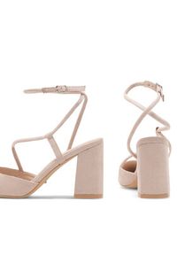 DeeZee Czółenka AISCHA KL-HH4587-21 Beżowy. Kolor: beżowy. Materiał: materiał #6