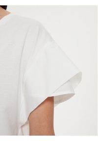 Sisley T-Shirt 3AIRL400M Biały Regular Fit. Kolor: biały. Materiał: bawełna #5
