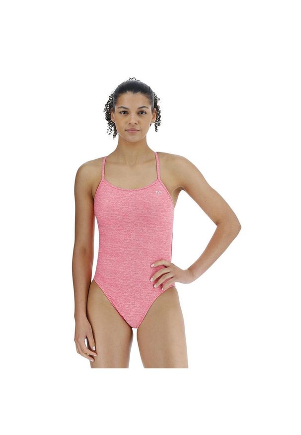 TYR - Tyr Lapped Trinity Fit Swimsuit - Różowy - Rozmiar 36. Kolor: różowy