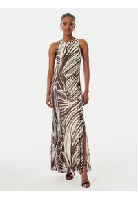 Guess Sukienka wieczorowa W6GK13 K2943 Brązowy Slim Fit. Kolor: brązowy. Materiał: syntetyk. Styl: wizytowy #1