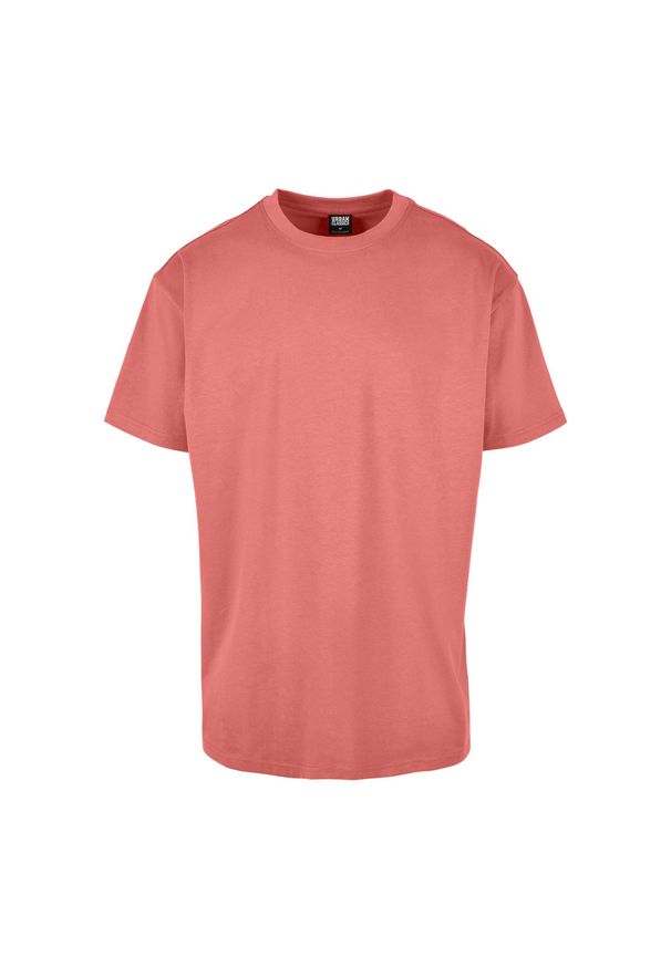Urban Classics - Męska Koszulka Oversize (zestaw 2 Sztuk). Kolor: różowy. Sport: turystyka piesza