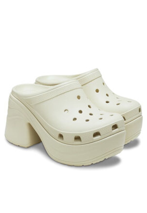 Crocs Klapki Siren Clog 208547 Beżowy. Kolor: beżowy