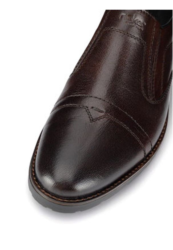 Rieker Półbuty 14654-25 Brązowy. Kolor: brązowy. Materiał: skóra