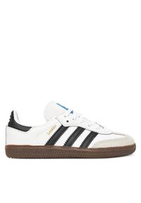 Adidas - adidas Sneakersy Samba Og IE3677 Biały. Kolor: biały. Materiał: skóra