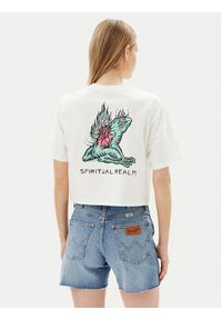 Volcom T-Shirt Alix 1 B3512505 Biały Boxy Fit. Kolor: biały. Materiał: bawełna