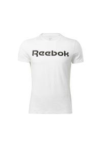 Reebok - KOSZULKA T-shirt męska REEBOK bawełna. Kolor: biały. Materiał: bawełna #1