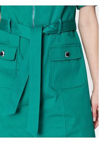 Morgan Sukienka codzienna 221-RENOM Zielony Regular Fit. Okazja: na co dzień. Kolor: zielony. Materiał: bawełna. Typ sukienki: proste. Styl: casual #10