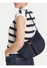 TOMMY HILFIGER - Tommy Hilfiger Torebka AW0AW16899 Granatowy. Kolor: niebieski. Materiał: skórzane #3