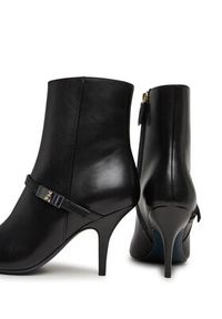 Patrizia Pepe Botki 8Y0113/L048 Czarny. Kolor: czarny. Materiał: skóra #7