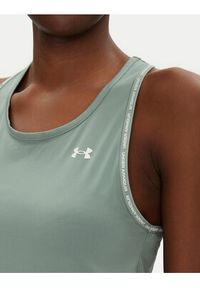 Under Armour Top Tech Knockout 1389851 Żółty Regular Fit. Kolor: żółty. Materiał: syntetyk