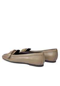 Furla Lordsy Flow Ballerina T.5 YH46FOW-BX2680-1257S-10073700 Beżowy. Kolor: beżowy. Materiał: skóra #5