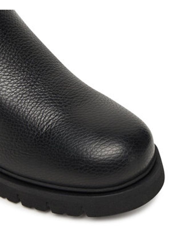 Tommy Jeans Sztyblety Tjw Chelsea Boot Wl EN0EN02826 Czarny. Kolor: czarny. Materiał: skóra