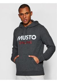 Musto Bluza 82019 Szary Regular Fit. Kolor: szary. Materiał: bawełna #1