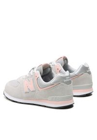 New Balance Sneakersy GC574EVK Szary. Kolor: szary. Materiał: skóra, zamsz. Model: New Balance 574 #5
