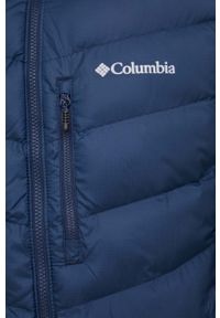 columbia - Columbia kurtka sportowa Labyrinth Loop Hooded Ja kolor granatowy zimowa 1957343. Kolor: niebieski. Materiał: skóra, materiał, włókno. Sezon: zima. Styl: sportowy #5