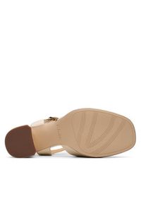 Clarks Sandały Ritzy75 Rae 26181304 Écru. Materiał: skóra