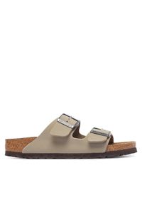 Birkenstock Klapki Arizona Bf 1033132 Khaki. Kolor: brązowy. Materiał: skóra #1