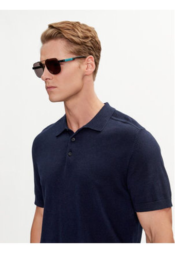 Calvin Klein Okulary przeciwsłoneczne CK23103S Czarny. Kolor: czarny. Materiał: syntetyk